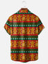 Men's Christmas Funny Graphic Short Sleeve Hawaiian Shirt